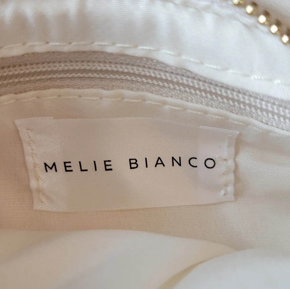 **NEW** MELIE BIANCO White Hobo Shoulder Bag